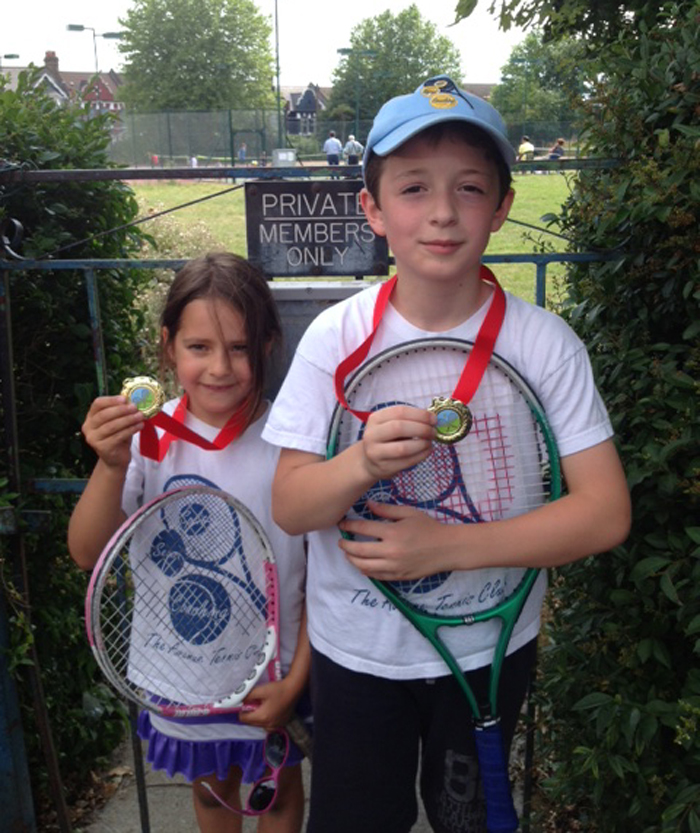 Caitlin and Filip Avenue Tennis Club Under 8s