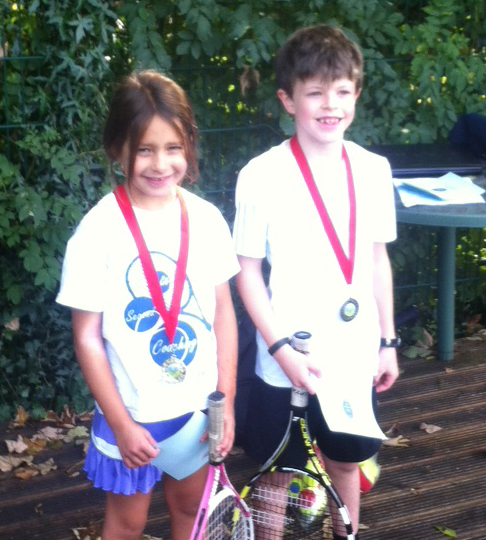 Caitlin wins at Coolhurst Tennis Club	