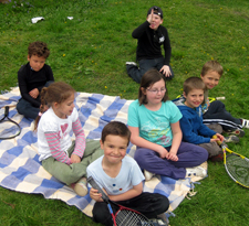 Lunchtime picnic