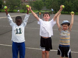 We take our Ball Boy/Girls responsibilities very seriously at the Avenue on Finals day!