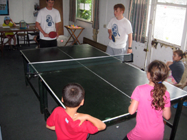Rain day - Around the world, table tennis style!