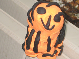 A tiger - or a profiterole and chocolate?